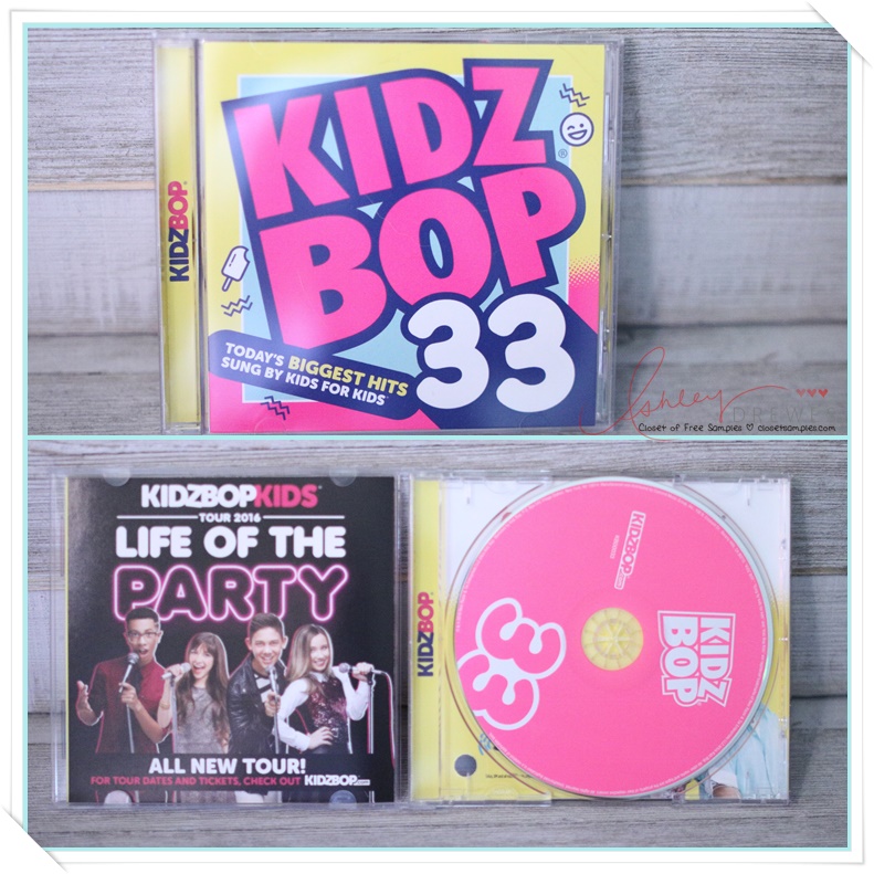 @closetsamples's cover photo for 'We "Can't Stop the Feeling!" Kidz Bop 33 is Here!'