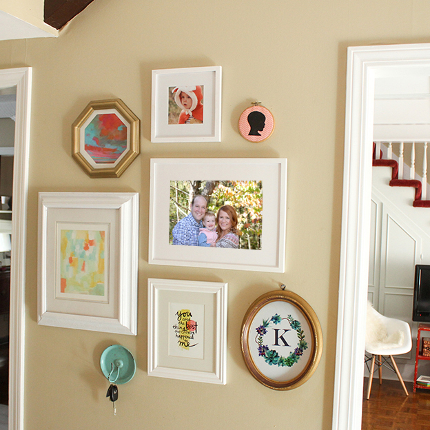 @ohsolovely_blog's cover photo for 'IN PROCESS HOME TOUR // ENTRY WAY + MINTED GALLERY WALL - Oh So Lovely Blog'