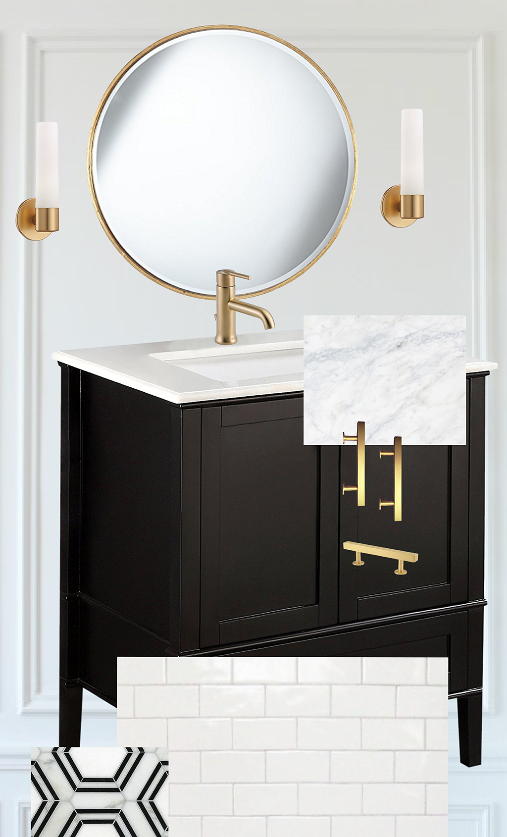 @ohsolovely_blog's cover photo for 'Affordable DIY Guest Bathroom Remodel and Inspiration'