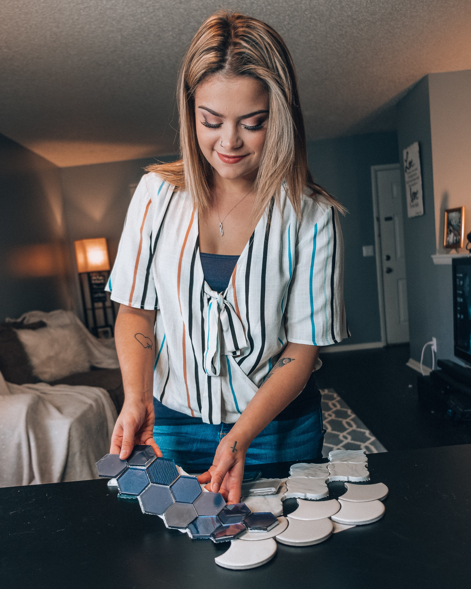 @piperoninsta's cover photo for 'Snowed In- And Playing With Tiles — PIPERsonal'